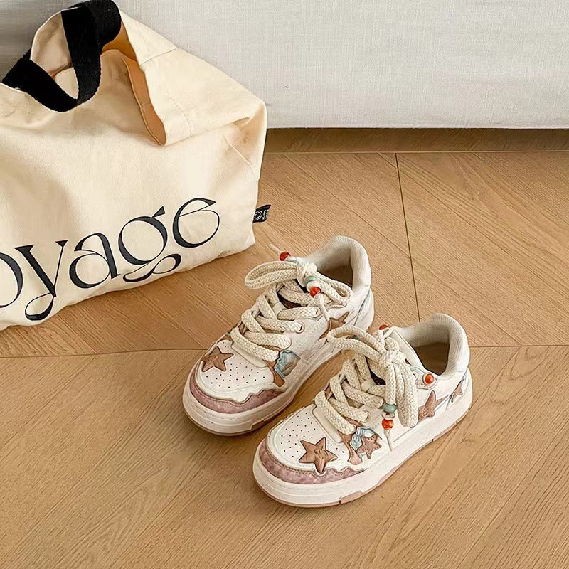 Color-Blocked Casual Sneakers